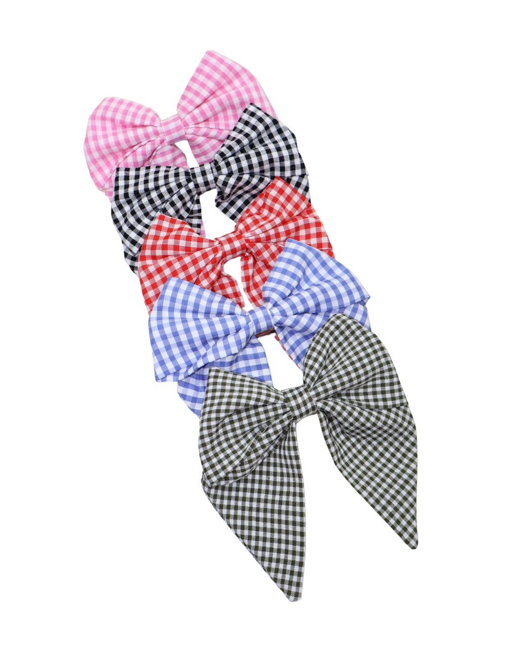 Gingham Hair Bows