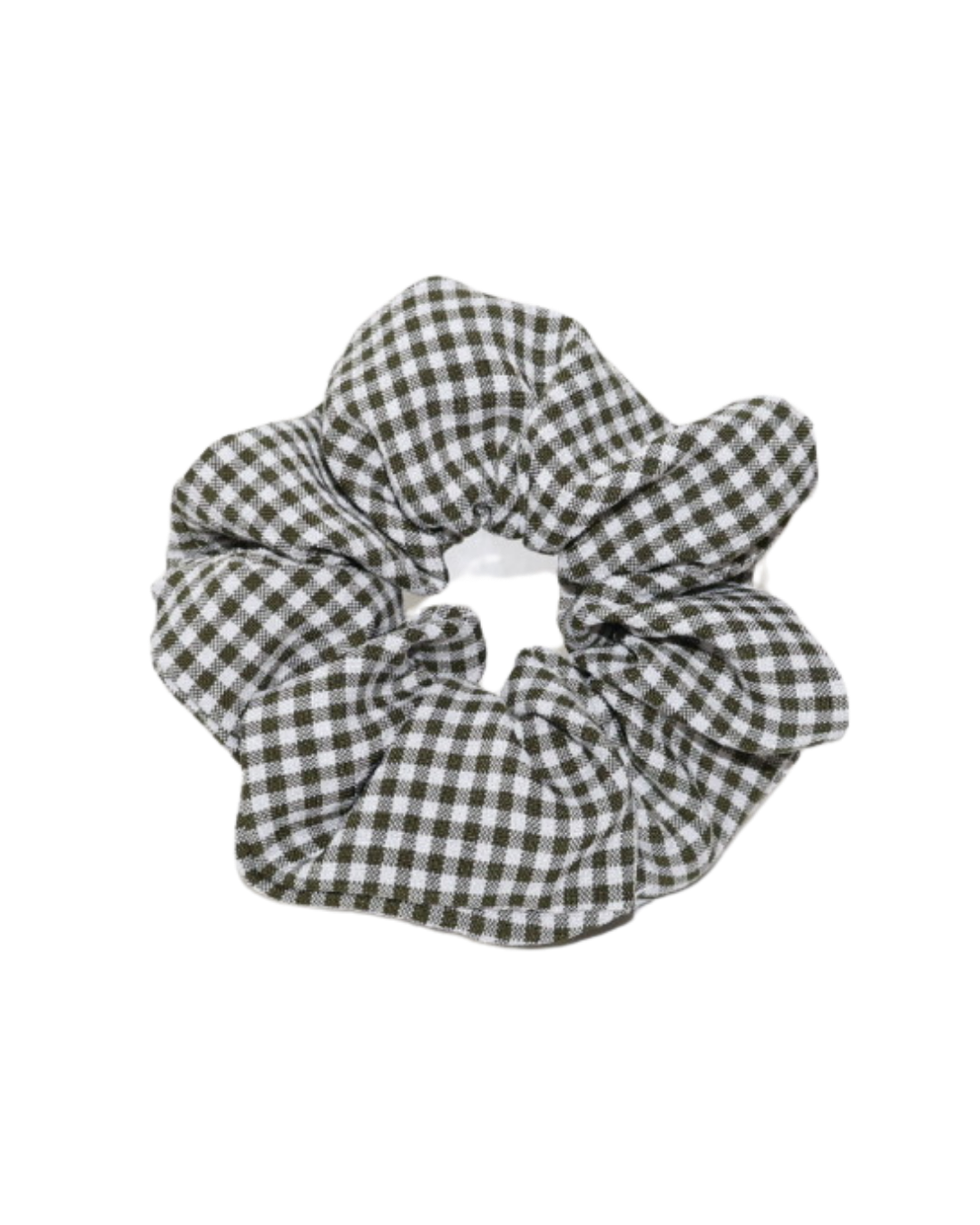 Gingham Scrunchies