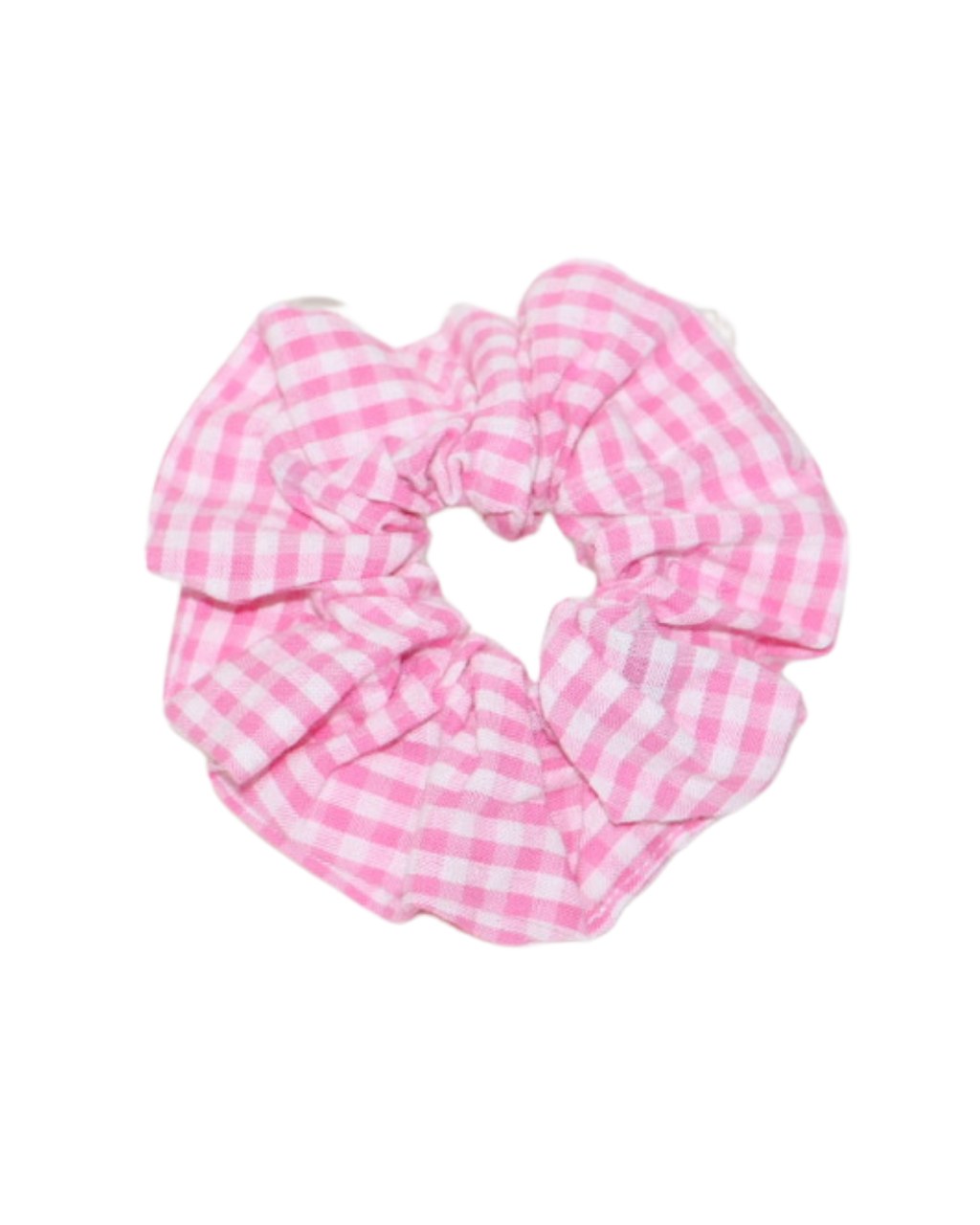 Gingham Scrunchies