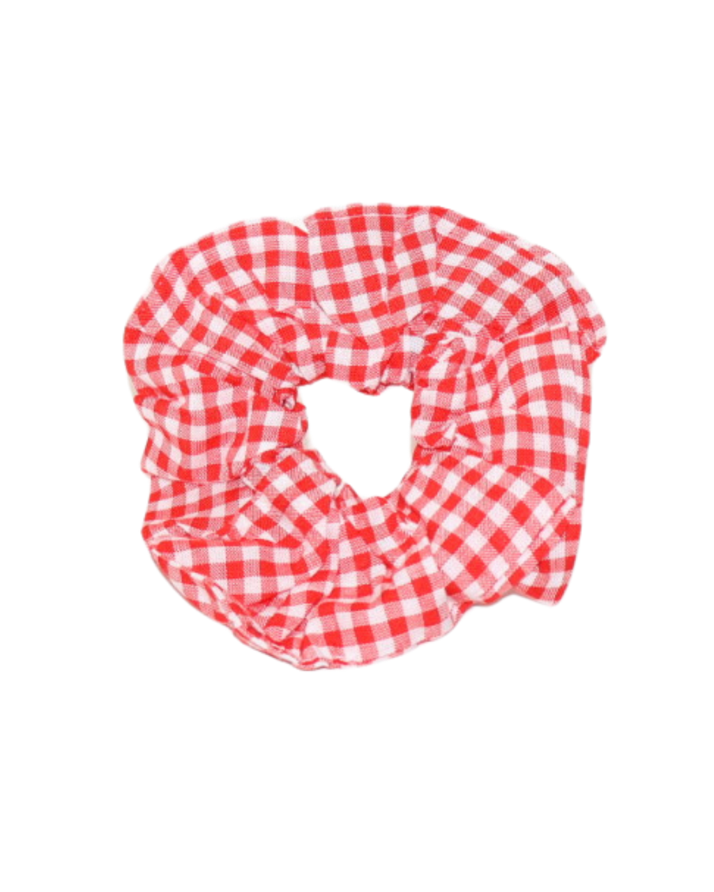 Gingham Scrunchies